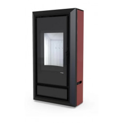 Сталева піч Defro Home IGNIS Червоний Сталева піч Defro Home IGNIS Червоний